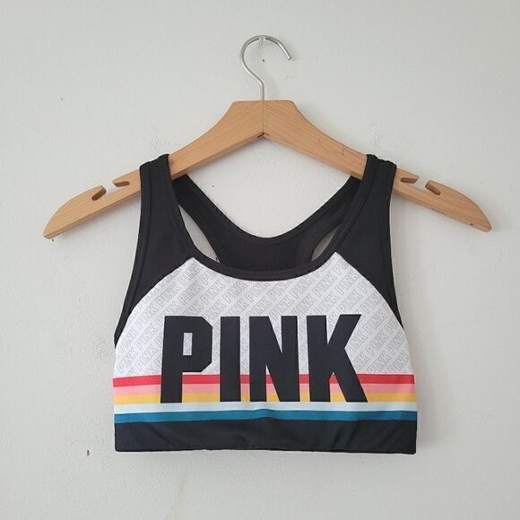 Victoria's Secret Pink Sports Bra Ultimate Unlined XS - Picture 1 of 6